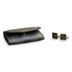 Pair of \"Louis Vuitton\" cufflinks.